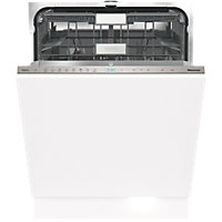 Hisense HV693C60UK_BK Integrated Full size Dishwasher - Black