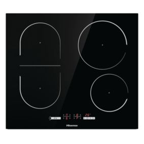 Hisense I6433C7 59.5cm Induction Venting Hob - Black