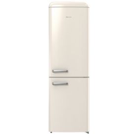 Hisense RB390N6RYDUK_CR 60:40 Freestanding Frost free Fridge freezer - Cream