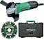 Hitachi 580W 230V 115mm Corded Angle grinder G12SS/CD