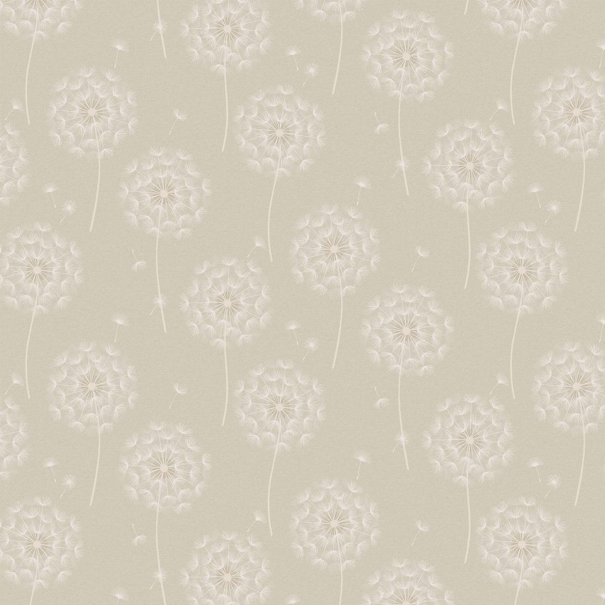 Holden Décor Opus Allora Cream Dandelion Embossed Wallpaper