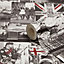 Holden Décor Rule britannia Black & red Photographic Wallpaper