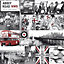 Holden Décor Rule britannia Black & red Photographic Wallpaper