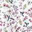 Holden Décor Statement Multicolour Floral & birds Smooth Wallpaper
