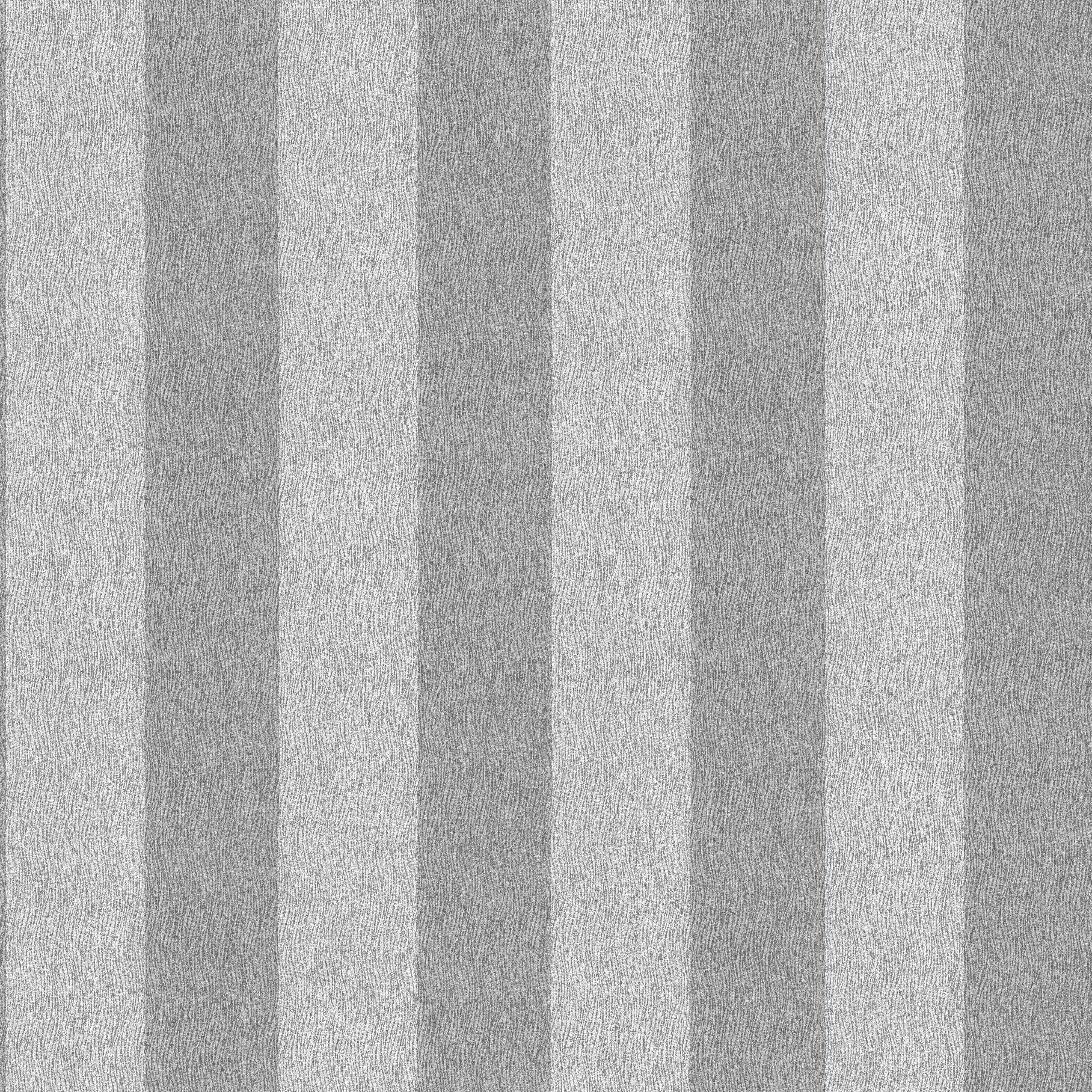 Holden Décor Statement Silver glitter effect Striped Smooth Wallpaper Sample