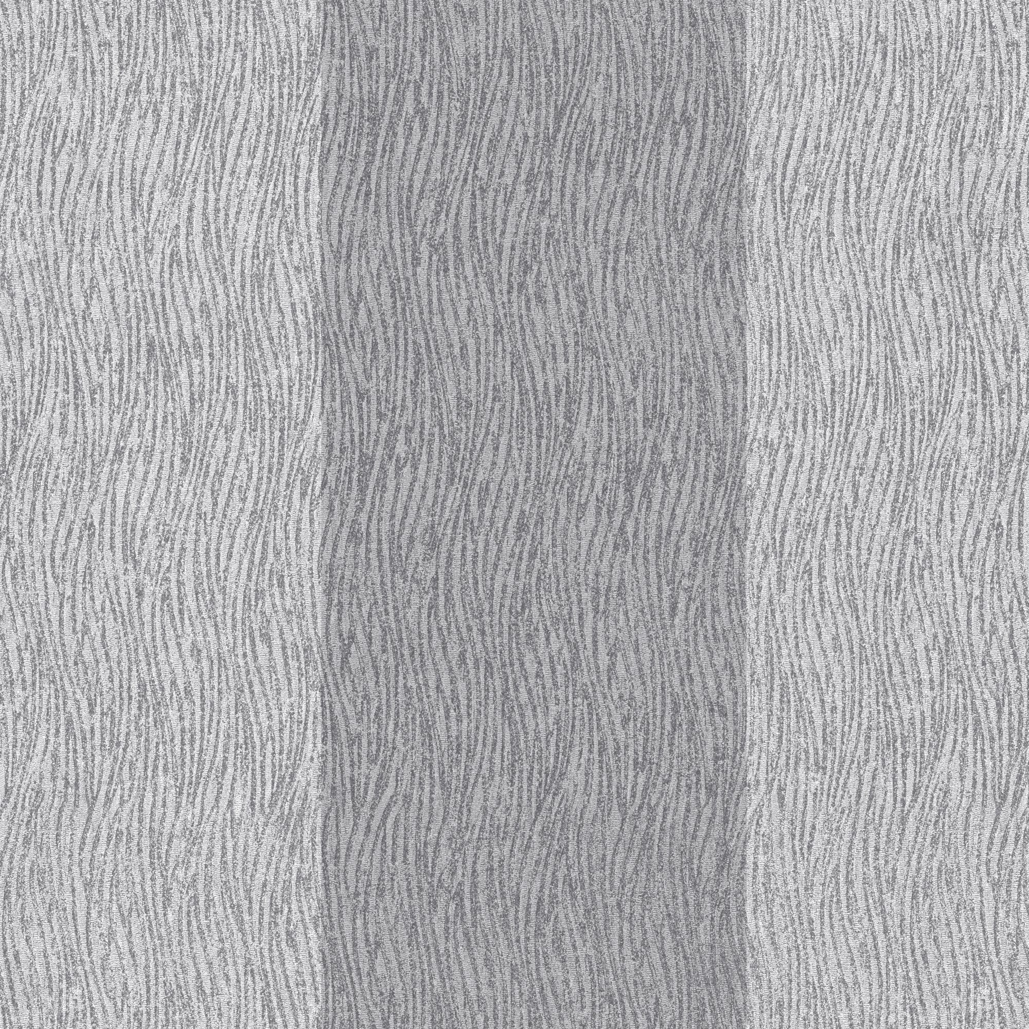 Holden Décor Statement Silver glitter effect Striped Smooth Wallpaper Sample