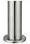 Hollis Stainless Steel Mains-powered 1 lamp Outdoor Post light (H)450mm