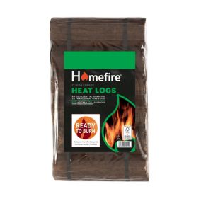 Homefire Shimada Heat log, Pack of 12