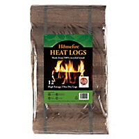 Homefire Shimada Heat log, Pack of 12