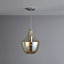Honor Pendant Antique brass effect Ceiling light
