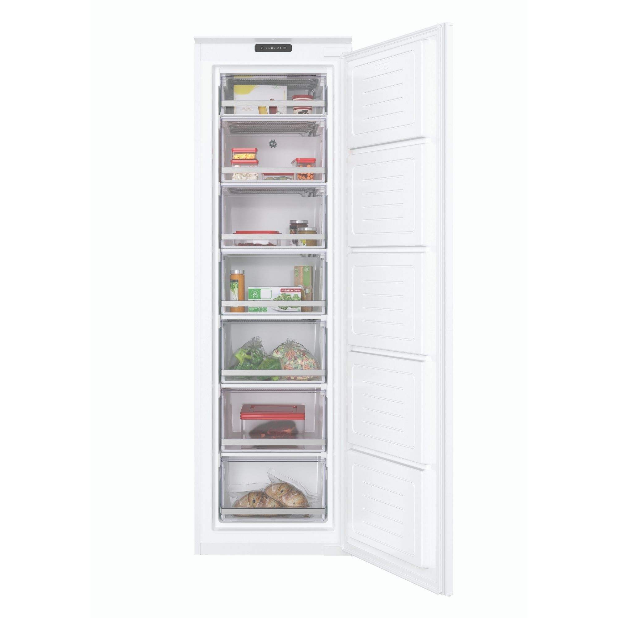 Hoover HBOU 172UK N Integrated Manual defrost Freezer - White