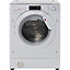 Hoover HBWM 814D-80 8kg Built-in 1400rpm Washing machine - White