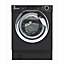 Hoover HBWS 48D3ACBE-80 8kg Built-in 1400rpm Washing machine - Black