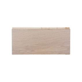 Hotham Oak Real wood top layer Flooring Sample, (W)130mm