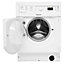 Hotpoint BIWDHG75148UKN_WH 7kg/5kg Built-in Condenser Washer dryer - White