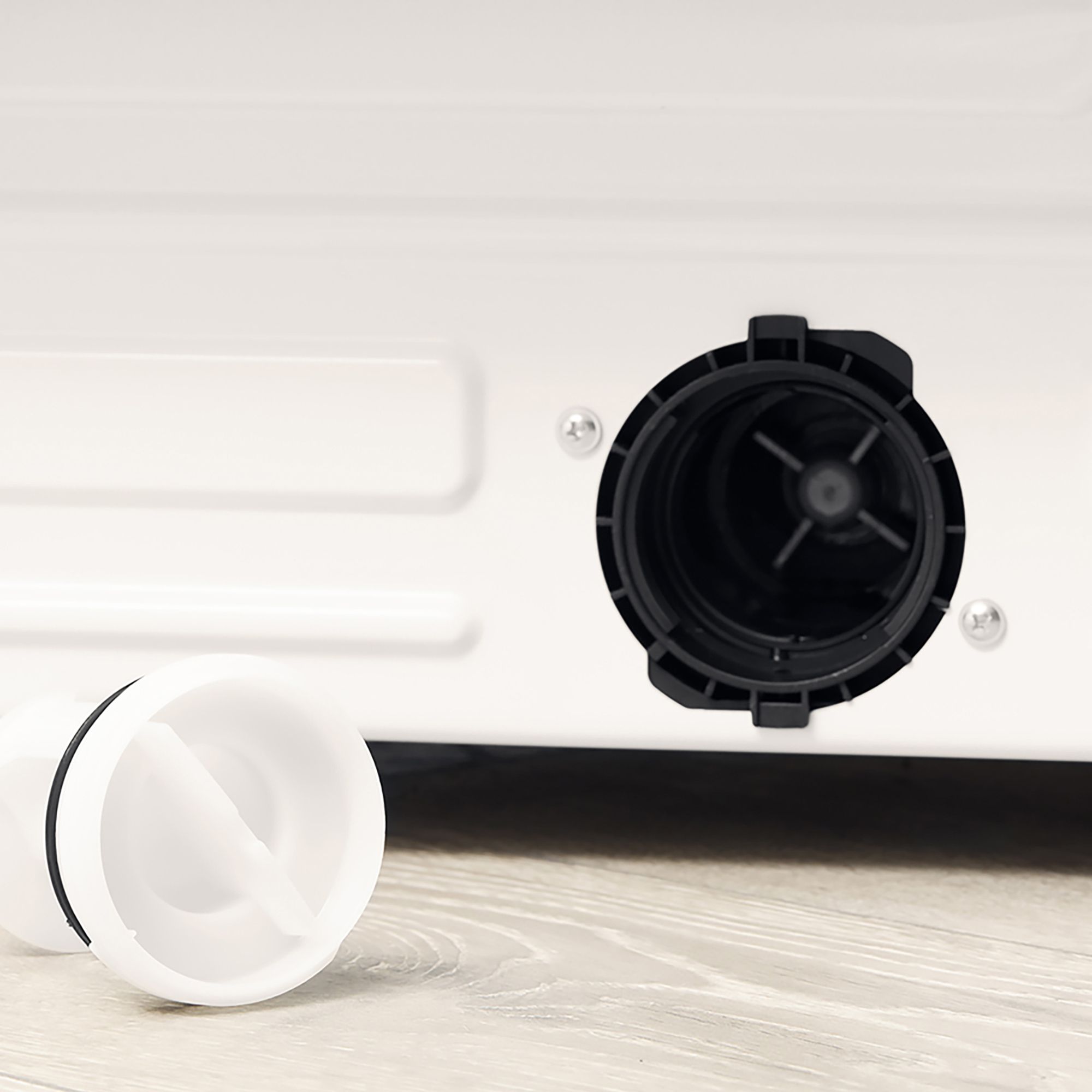Hotpoint BIWDHG75148UKN_WH 7kg/5kg Built-in Condenser Washer dryer - White