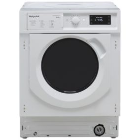 Hotpoint BIWDHG961484UK_WH 9kg/6kg Built-in Condenser Washer dryer - White