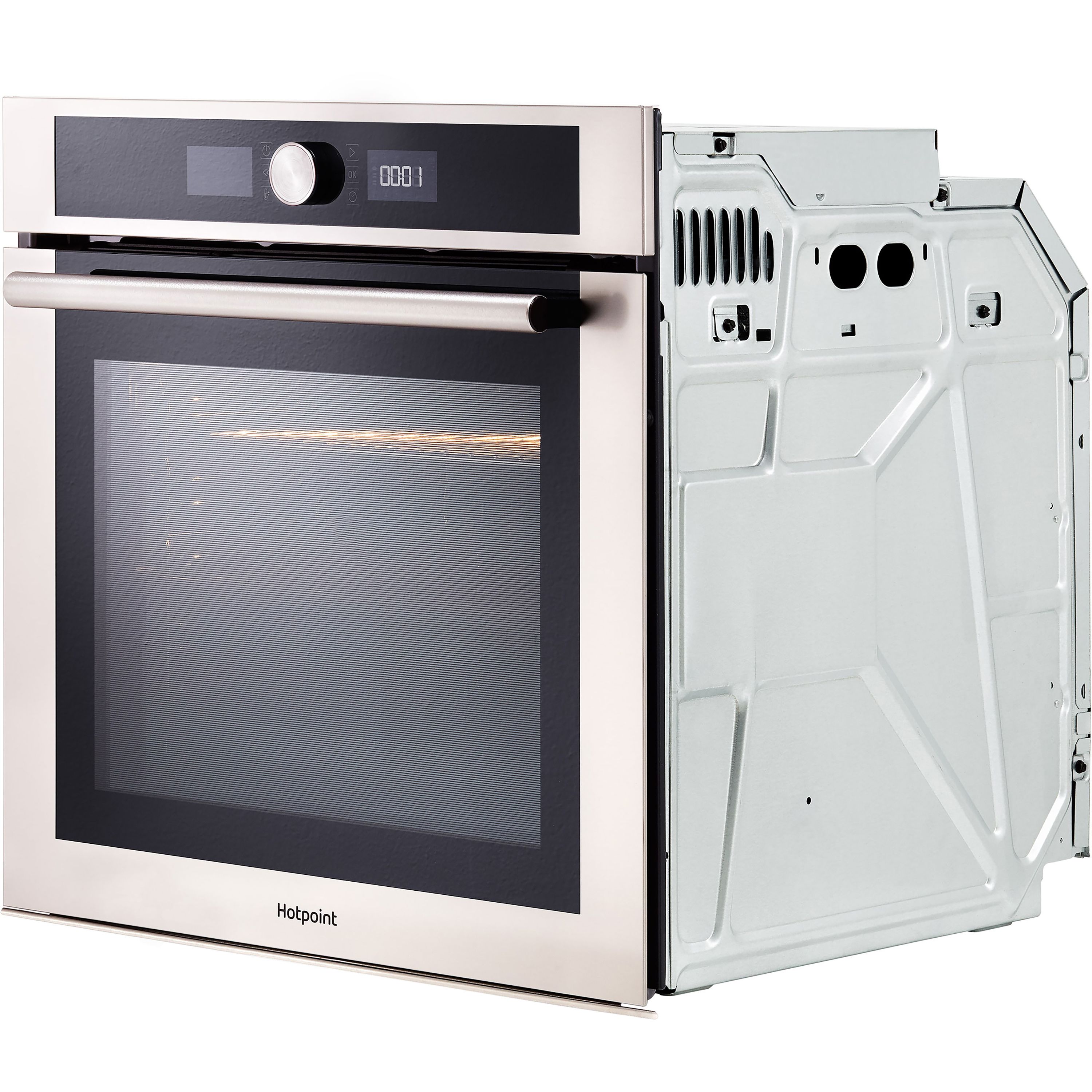 Hotpoint Class 4 SI4854HIX_SS Built-in Single Multifunction Oven - Stainless steel effect