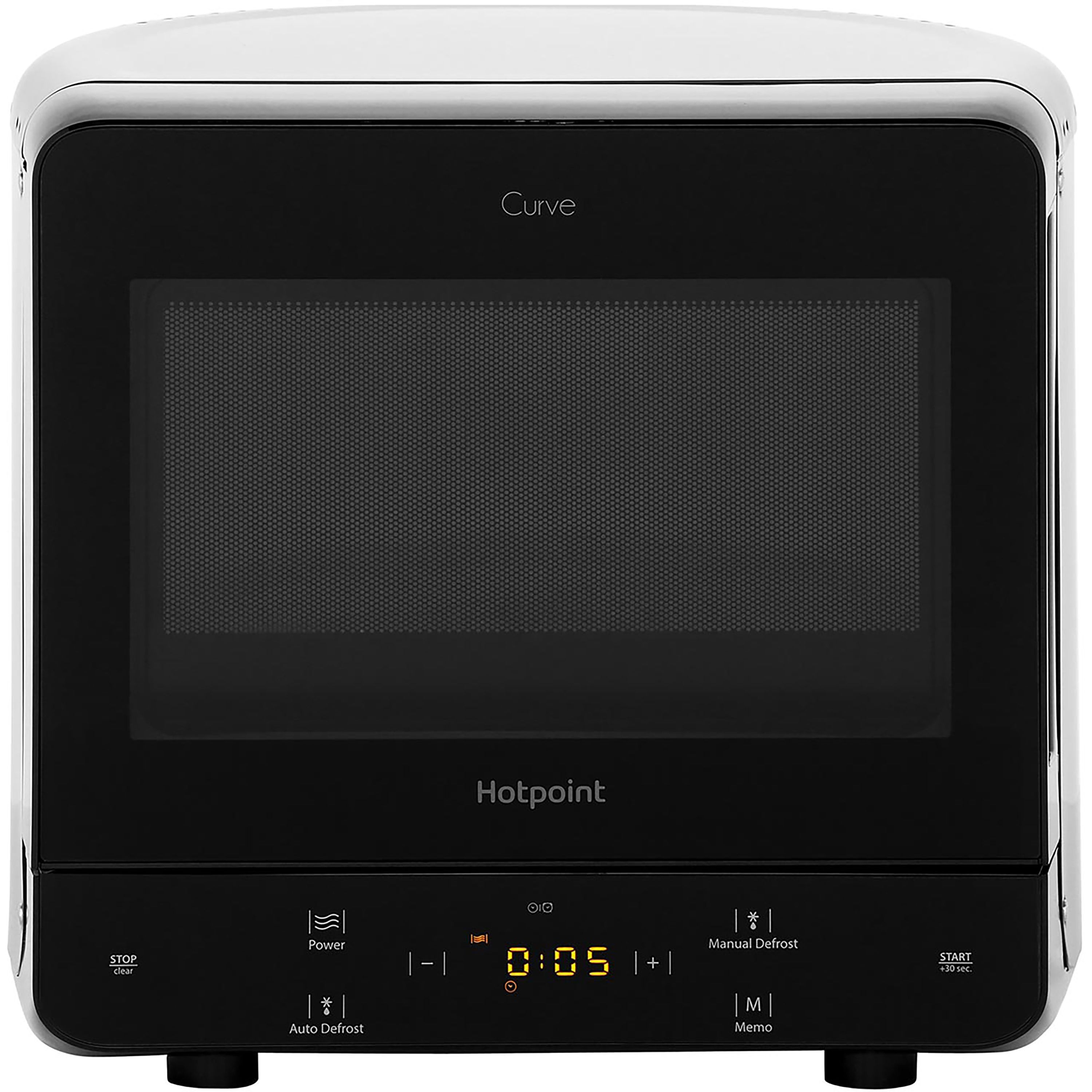 Hotpoint Curve MWH1331B_BK 13L Freestanding Microwave - Black | Tradepoint