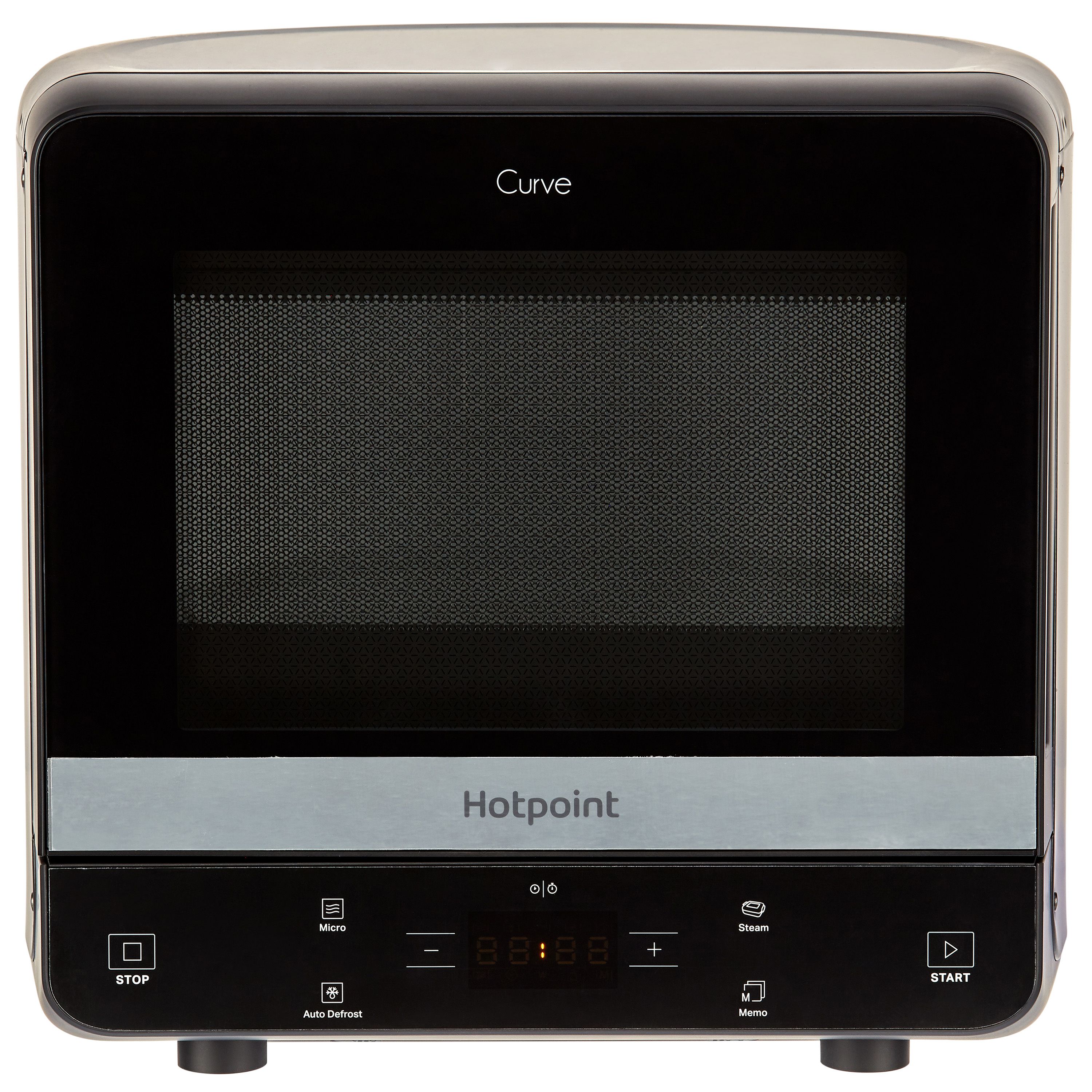 Hotpoint Curve MWHC 1335 MB BK 13L Freestanding Microwave Black Tradepoint