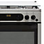 Hotpoint HDM67G0CCX/UK 60cm Double Gas Cooker with Gas Hob