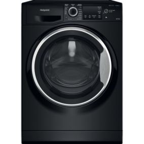 Hotpoint NDB9635BSUK_BK 9kg/6kg Freestanding Condenser Washer dryer - Black