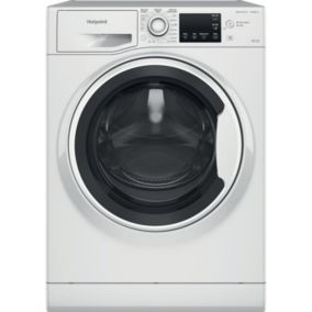 Hotpoint NDB9635WUK_WH 9kg/6kg Freestanding Condenser Washer dryer - White