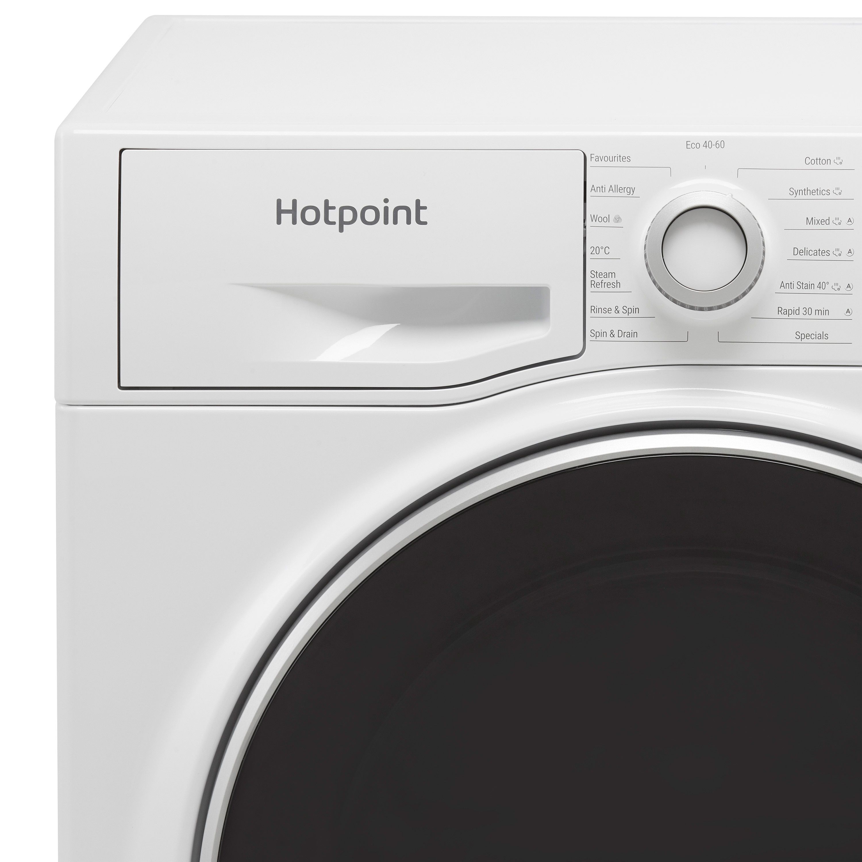 hotpoint nswa843cwwukn 8kg washing machine with 1400 rpm