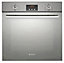 Hotpoint Silver & black Oven & hob pack Set
