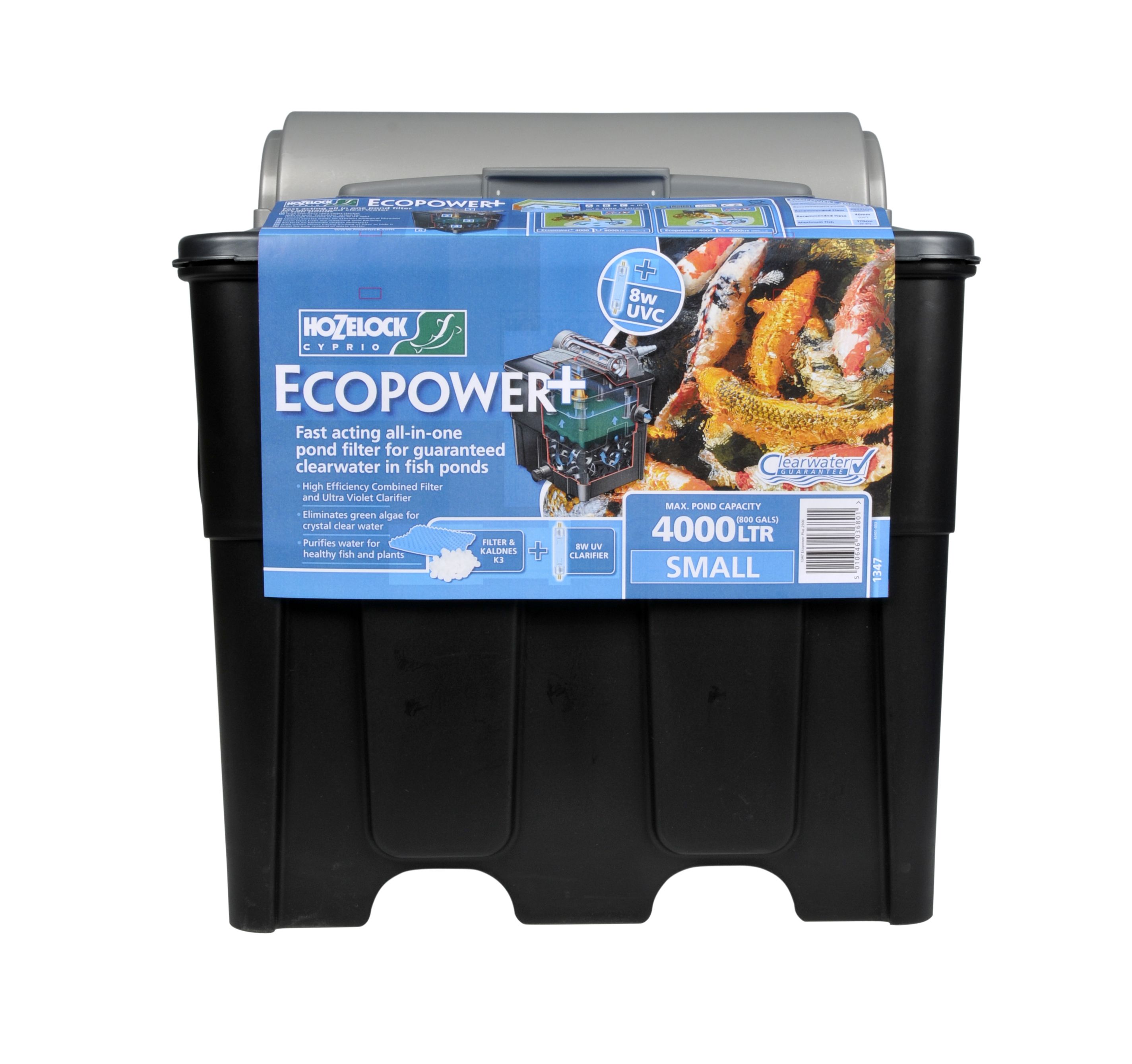 Hozelock Ecopower Pond filter system 8W