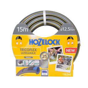 Hozelock Ultramax 5-layer reinforced hose pipe (L)15m