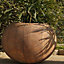 Hydrus Terracotta Stone Trough 100cm