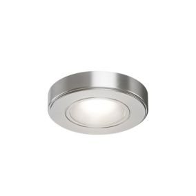 Hype R Pro Stainless steel effect Mains-powered LED Variable white Under cabinet light IP20 (L)65mm (W)65mm, Pack of 3