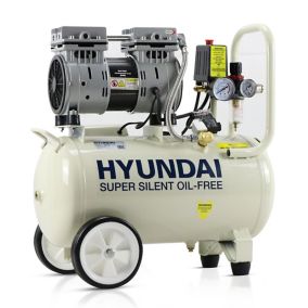 Hyundai Silent 230V 24L Corded Compressor HY7524