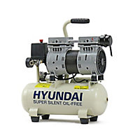 Hyundai Silent 230V 8L Corded Compressor HY5508