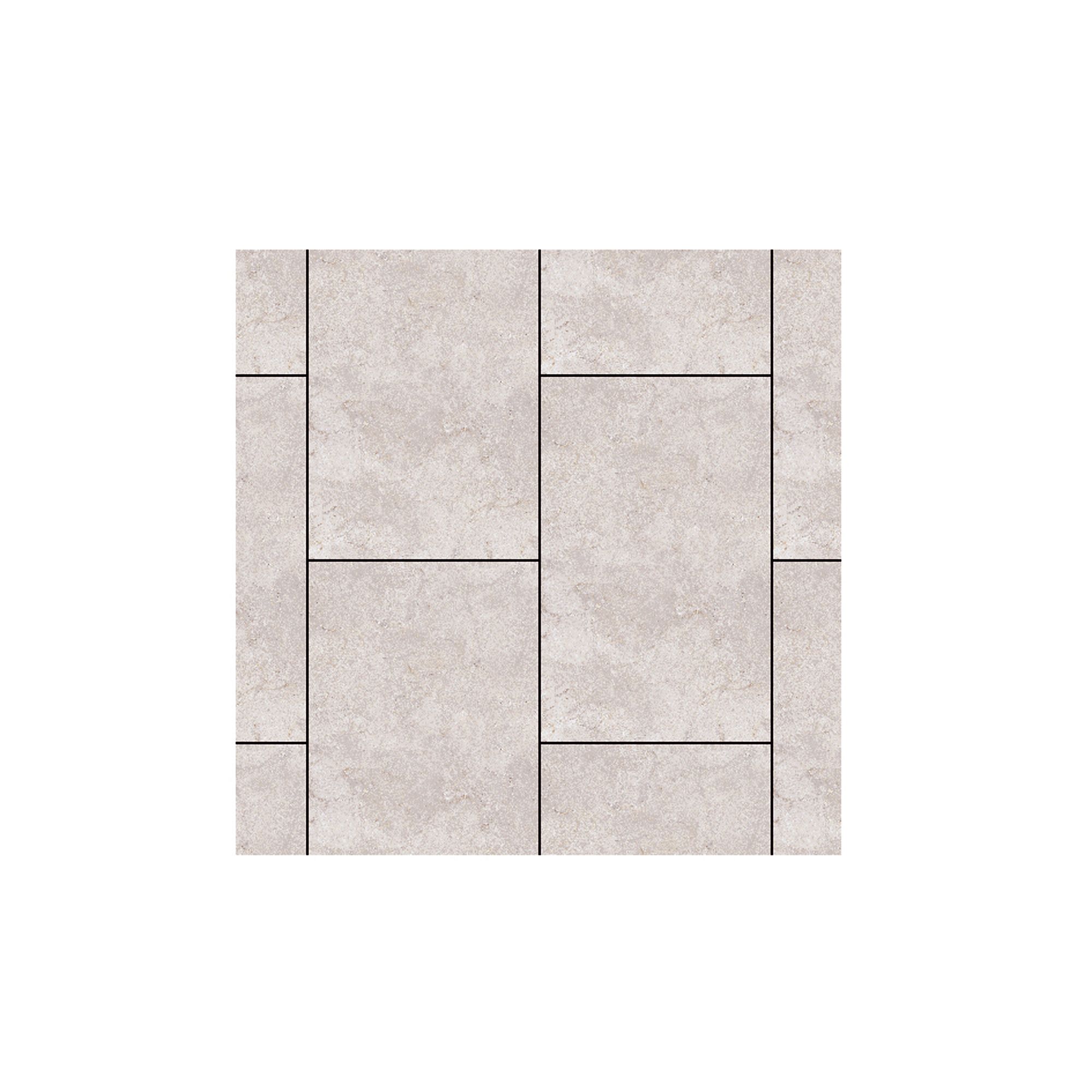 Ideal Beige Gloss Marble effect Ceramic Indoor Wall Tile Sample