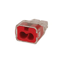 Ideal Industries Red 32A Push-in wire connector - 4.00mm², Pack of 10