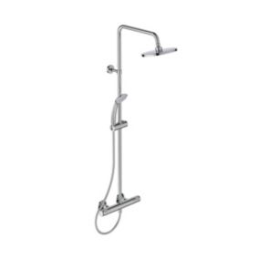 Ideal Standard 3-spray pattern Chrome effect Thermostatic Mixer Shower