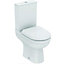 Ideal Standard Della Open back close-coupled Rimless Standard Toilet & cistern with Soft close seat