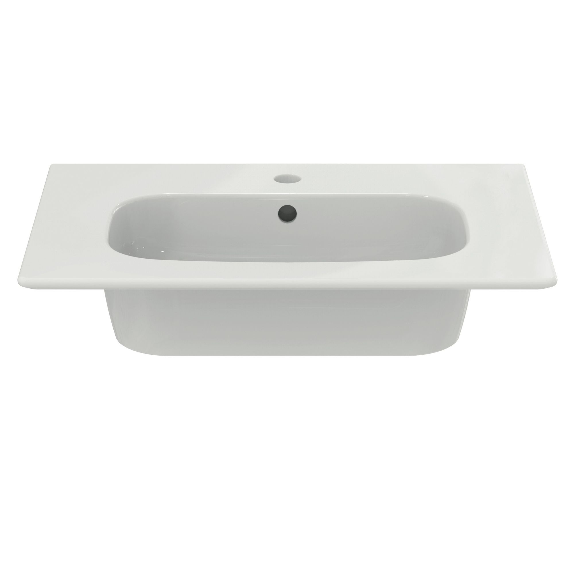 Ideal Standard i.life A Gloss White Rectangular Vanity Basin (W)60cm