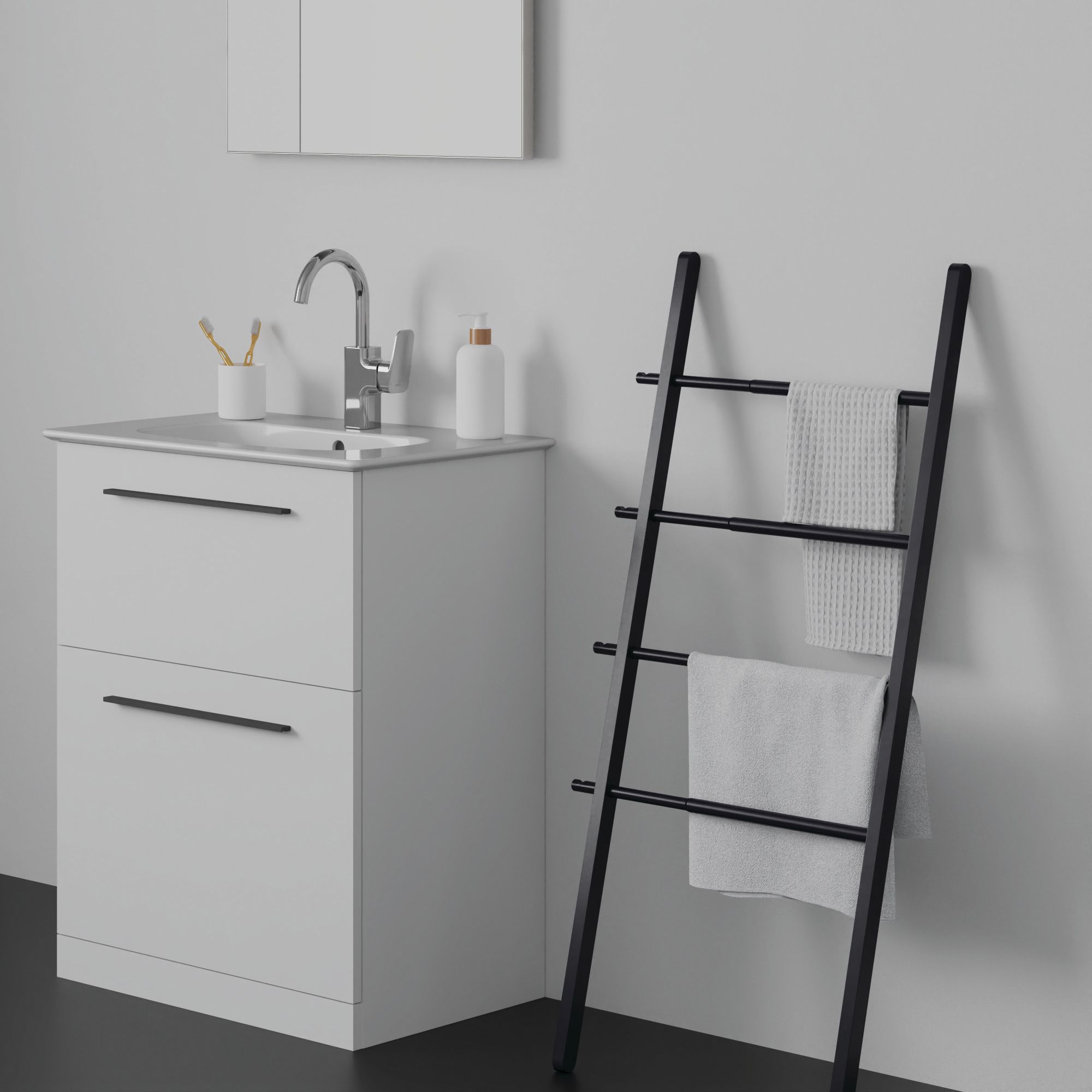 Ideal Standard i.life A Gloss White Rectangular Vanity Basin (W)60cm