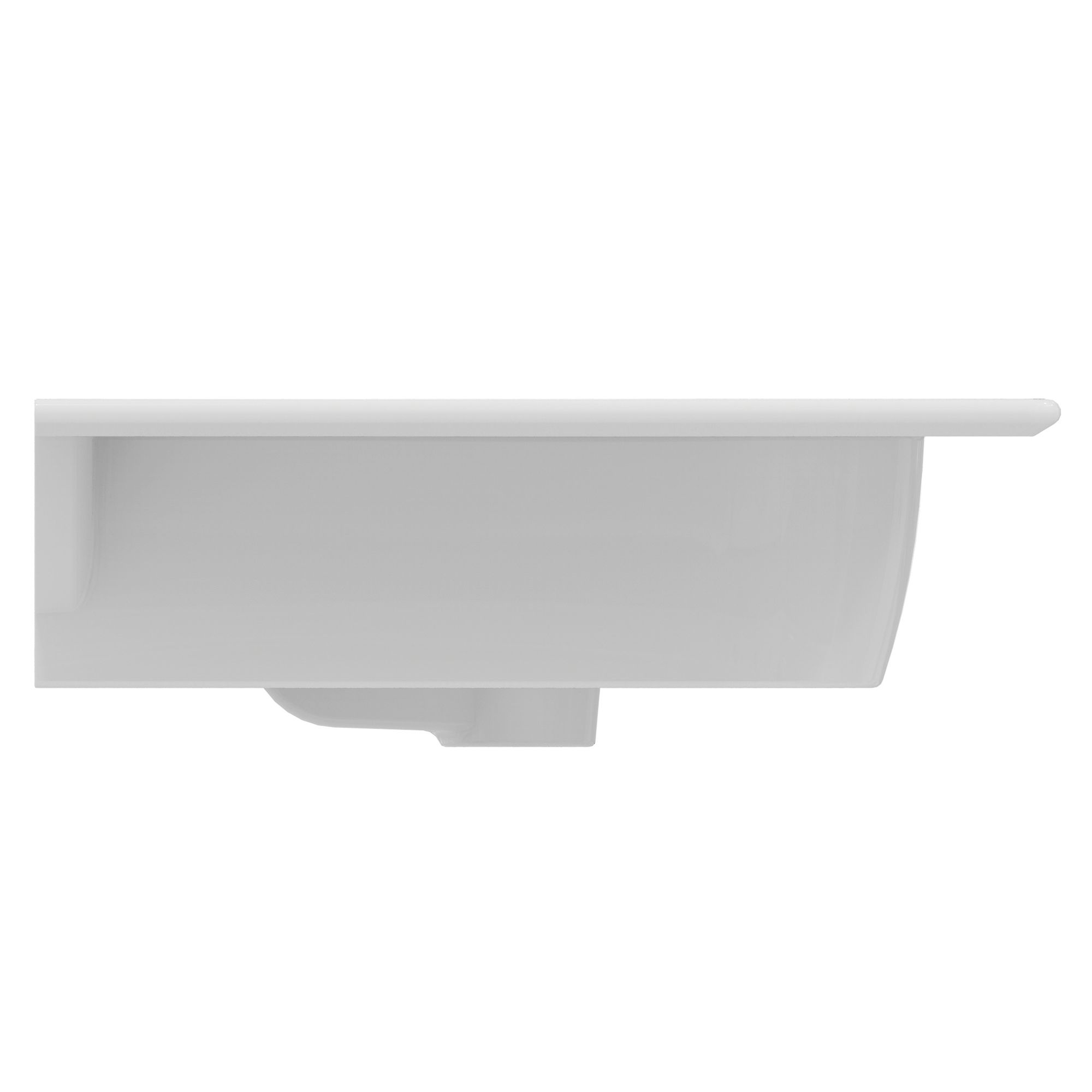 Ideal Standard i.life A Gloss White Rectangular Vanity Basin (W)84cm