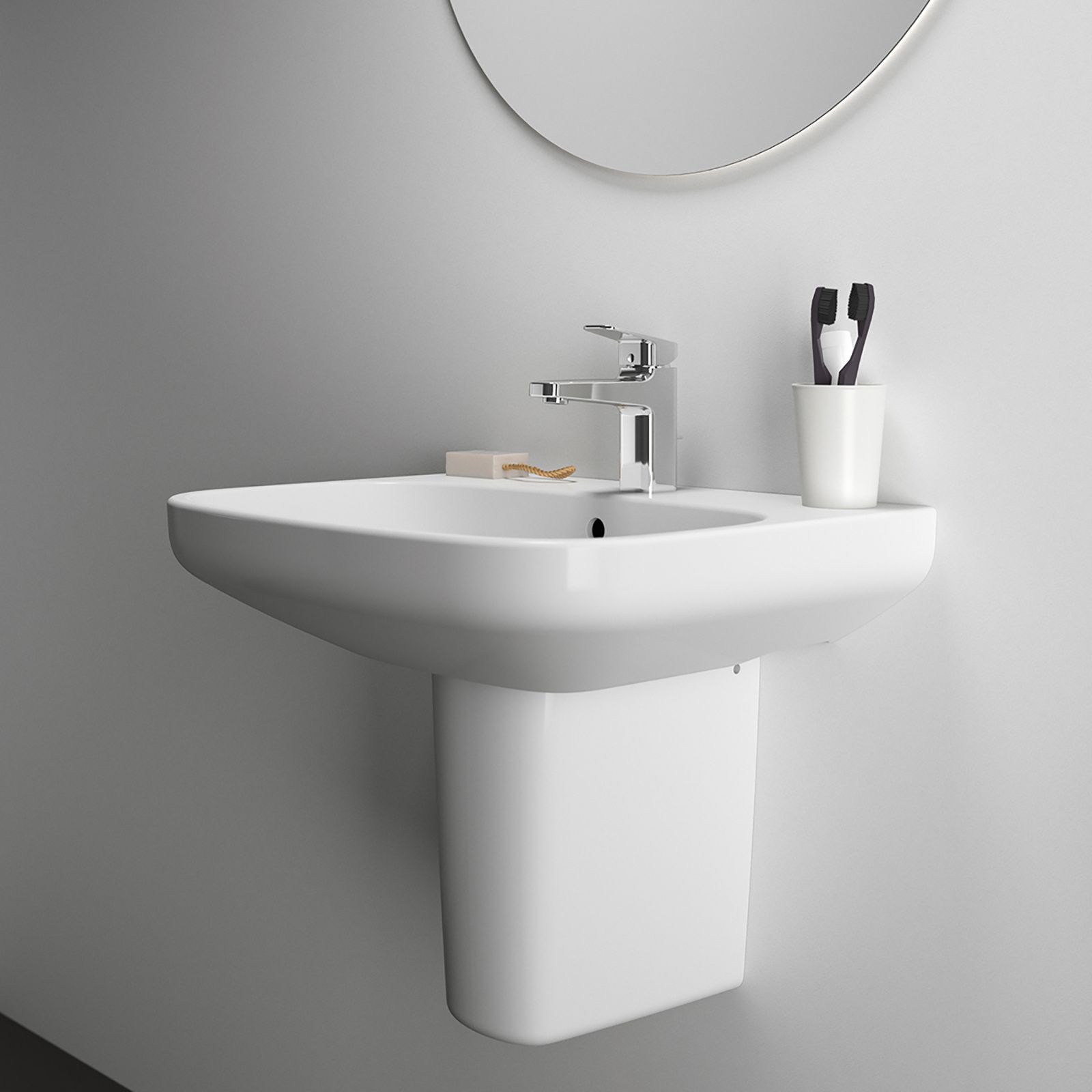 Ideal Standard i.life A Semi pedestal, (H)331mm