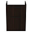Ideal Standard i.life A Standard Coffee Brown Oak effect Freestanding Bathroom Vanity unit (H)85.3cm (W)60cm