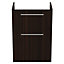 Ideal Standard i.life A Standard Coffee Brown Oak effect Freestanding Bathroom Vanity unit (H)85.3cm (W)60cm