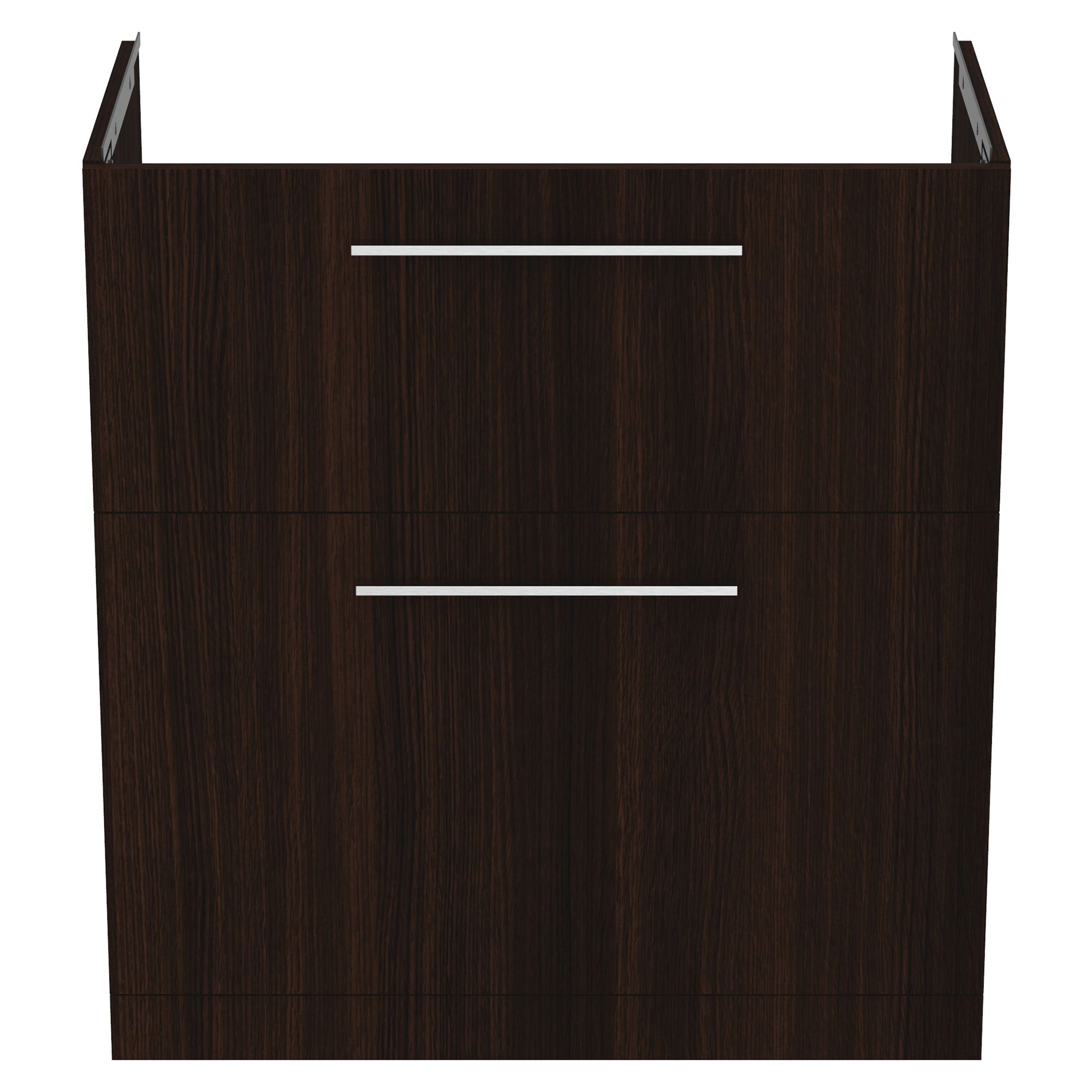 Ideal Standard i.life A Standard Coffee Brown Oak effect Freestanding Bathroom Vanity unit (H)85.3cm (W)80cm