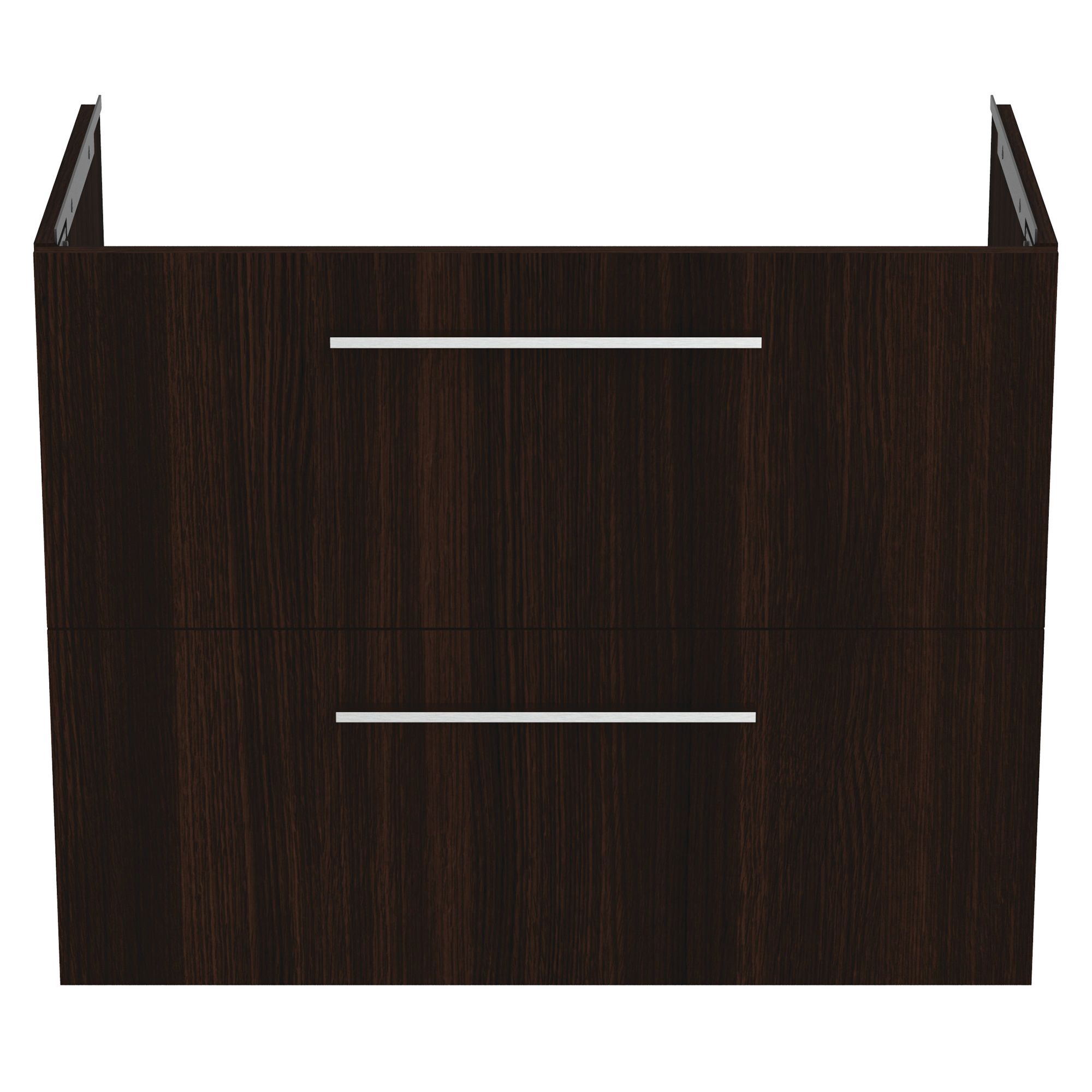 Ideal Standard i.life A Standard Coffee Oak effect Wall-mounted Bathroom Vanity unit (H)63cm (W)80cm
