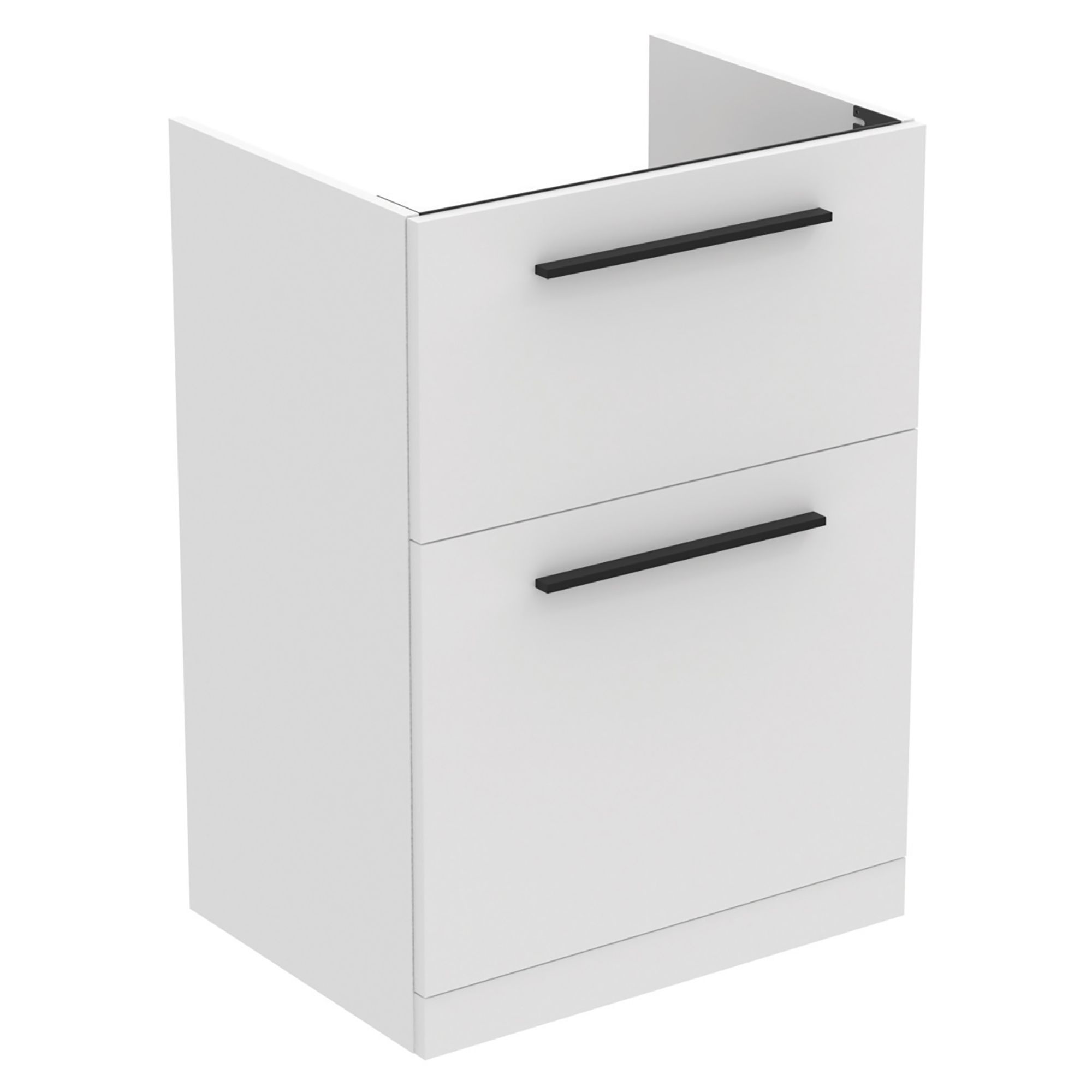 Ideal Standard i.life A Standard Matt White Freestanding Bathroom Vanity unit (H)85.3cm (W)60cm