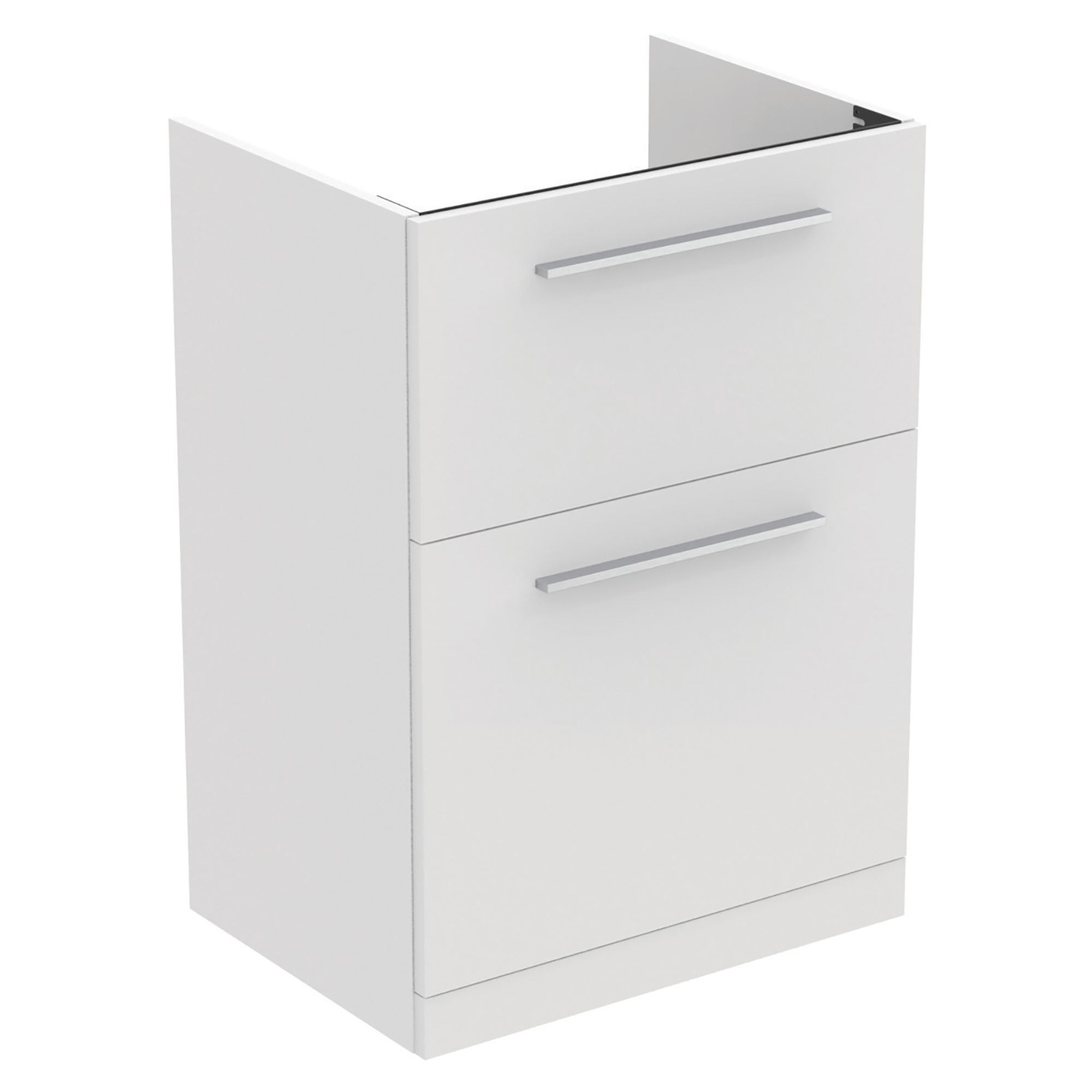 Ideal Standard i.life A Standard Matt White Freestanding Bathroom Vanity unit (H)85.3cm (W)60cm