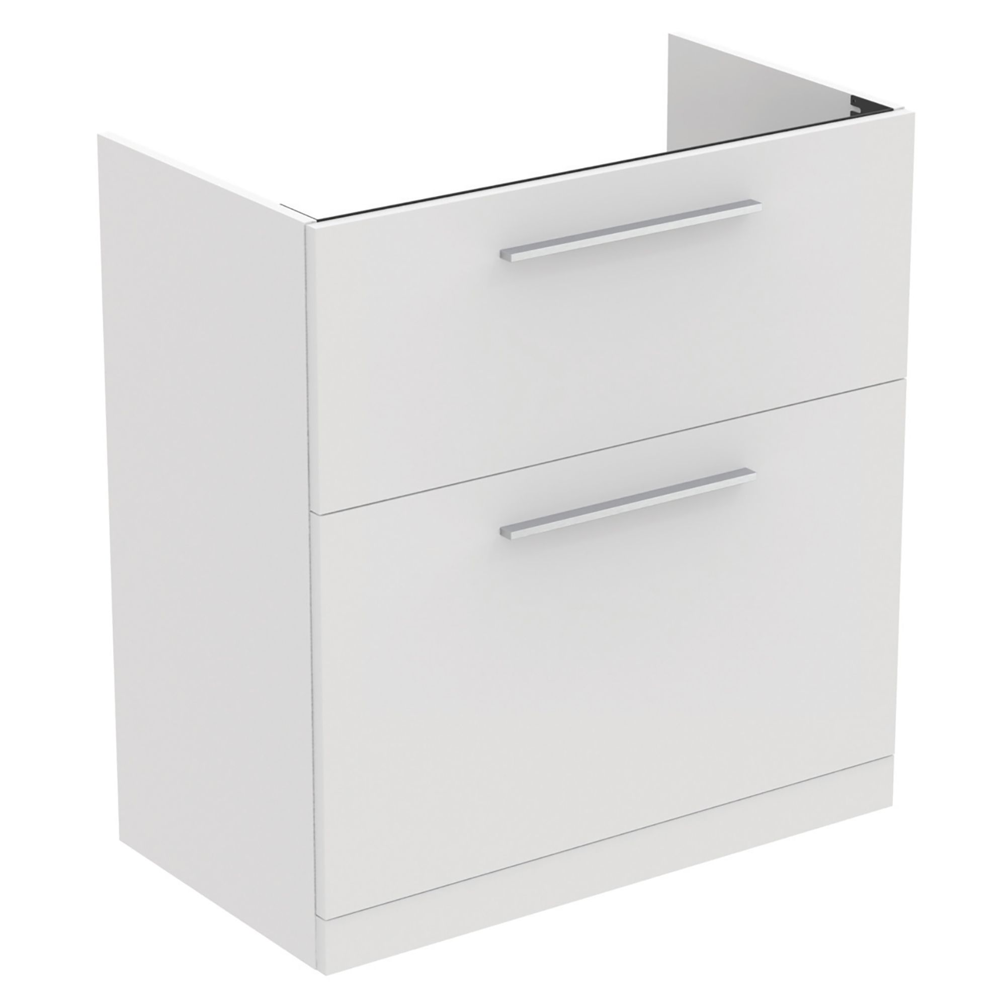 Ideal Standard i.life A Standard Matt White Freestanding Bathroom Vanity unit (H)85.3cm (W)80cm